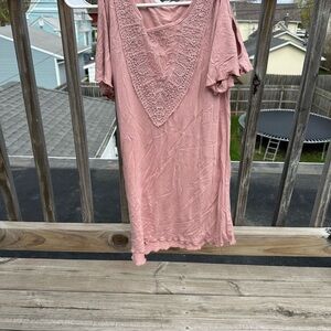 Maurices Pink Short Sleeve Tee